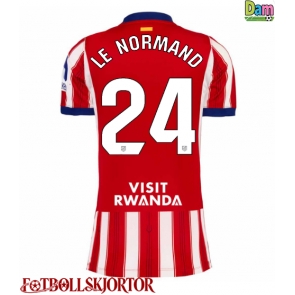 Atletico Madrid Robin Le Normand #24 Hemmatröja Dam 2026-27 Kortärmad
